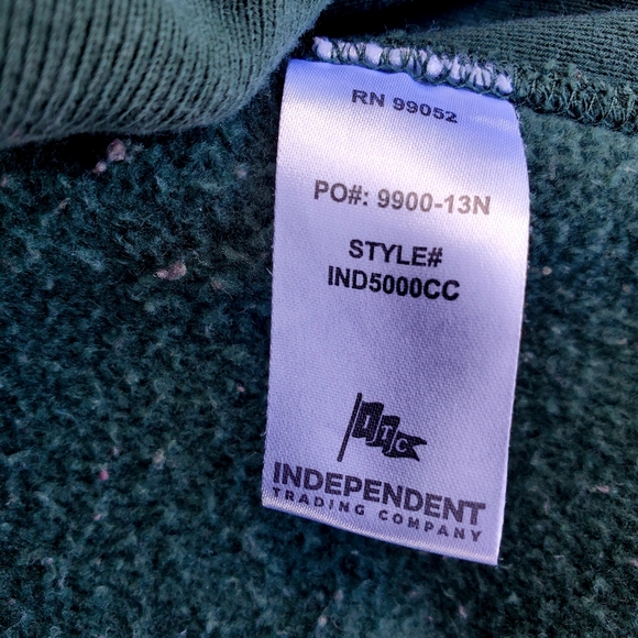 Men's XXL David Dobrik Official Clickbait Green Sweatshirt Fanjoy Cotton Poly - Picture 4 of 11